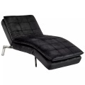 Chaiselongue aus Samtstoff Glamourös LOIRET Chaiselongue aus Samtstoff Glamourös LOIRET
