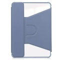 Cover-Discount - iPad Air 11 (M2 / M3) 360-Grad Hülle mit Tastatur, Violett,