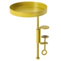 Esschert Design Ablage mit Klemme Stahl, Gold