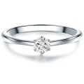 Damen Ring Damen Silber 47