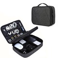 Elektronik-tasche, Doppellagiger Elektronik-organizer Für Kabel, Ladegerät, Ipad, Ipad Air, Tablet Unisex Multicolor 17