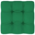 vidaXL Palettensofa-Kissen Grün 50x50x12 cm