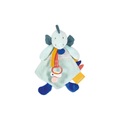 Doudou, Doudou Dino Filou Schmusetuch mit Schnullerhalter 23cm