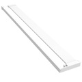 vidaXL Duschablage für Begehbare Dusche Weiß 100 cm Aluminium