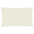 vidaXL Sonnensegel 160 g/m² Creme 2,5x4,5 m HDPE