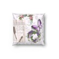 Lotus Bettwaren - Bettwäsche Renforcé Boutique Lavande, 65x65cm, Flieder