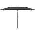 Outsunny - Sonnenschirm, One Size