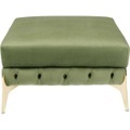 Hocker Bellissima Velvet grün