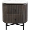 KARE Design - Kommode Klein Glenn 50x55, One Size, Braun