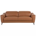 Beliani, Beliani Sofa Leder Goldbraun NARWIK
