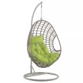 Beliani Hängesessel Rattan taupe ARPINO