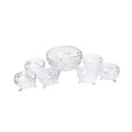 Wolff, Set aus Kristall-Dessertschalen Set aus Kristall-Dessertschalen