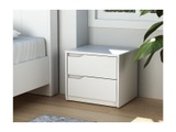 Nachttisch LUCILE II 2 Schubladen Holz (MDF) Nachttisch LUCILE II 2 Schubladen Holz (MDF)