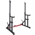 TecTake, Squat Rack Creed Unisex Schwarz 20kg