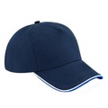 Authentic 5 Panel Baseballkappe Erwachsene Herren Marine ONE SIZE