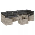 VidaXL - Outdoor-sofa poly-rattan, One Size, Braun