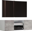 Holz TV Wandboard Hänge Lowboard Fernsehschrank hängend Wandschrank Tisch Jusa Holz TV Wandboard Hänge Lowboard Fernsehschrank hängend Wandschrank Tisch Jusa