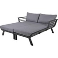 mutoni, Doppelliege Delia Unisex Grau ONE SIZE