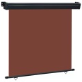 vidaXL Balkon-Seitenmarkise 160 × 250 cm Braun