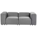 2 Sitzer Sofa aus Samtstoff Modern FALSTERBO 2 Sitzer Sofa aus Samtstoff Modern FALSTERBO