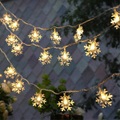 3m 20LED Lichterkette Schneeflocken 3m 20LED Lichterkette Schneeflocken