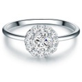 Damen Ring Damen Silber 56