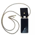 Cadorabo Handy Kette für Apple iPhone X / XS in RAINBOW - Silikon Necklace Umhänge Hülle mit Gold Ringen, Kordel Band Schnur und abnehmbarem Etui –...