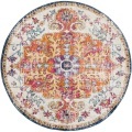 Surya, Surya Teppich »Traditional«, rund, Shabby Chic Effekt; Höhe: 12 mm