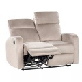 2 Sitzer Sofa aus Samtstoff Modern VERDAL 2 Sitzer Sofa aus Samtstoff Modern VERDAL
