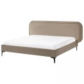Bett mit Lattenrost aus Samtstoff Modern SUZETTE Bett mit Lattenrost aus Samtstoff Modern SUZETTE