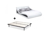 Vente-unique, Sparset LEDPolsterbett in + Lattenrost (2tlg.) ZALARIS Sparset LEDPolsterbett in + Lattenrost (2tlg.) ZALARIS