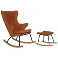 Adult Schaukelstuhl De Luxe Mit Hocker Terra Unisex