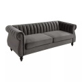 Vente-unique, Chesterfield Sofa 3Sitzer TRUMBO Samt Chesterfield Sofa 3Sitzer TRUMBO Samt