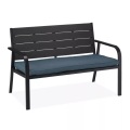 Northix - Gartenbank mit Sitzauflage, One Size