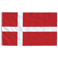 vidaXL Flagge Dänemarks 90 x 150 cm