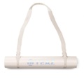 Yeaz, Move Up Set Aus Yogaband & Yogamatte - Pearl Dust Unisex Weiss ONE SIZE