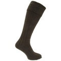 Schottische Hochlandkleidung Wolle Kilt Hose Socken (1 Paar) Herren Khaki 39-43