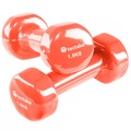 2 Gymnastikhanteln - 2 X 1,5 Kg Unisex Orange 1 kg