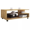 Holz Couchtisch Sofatisch Wohnzimmertisch Rollen rollbar Kaffeetisch Stango XL Holz Couchtisch Sofatisch Wohnzimmertisch Rollen rollbar Kaffeetisch Stango XL