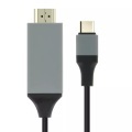 wiwu USB-C-Kabel 4K HDMI HDTV Ultra HD 2m WIWU-Black Schwarz