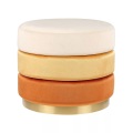 Pouf aus Samtstoff Modern LOUIN Pouf aus Samtstoff Modern LOUIN