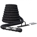 Gorilla sports, Battle Rope In Versch. Längen Und Dicken Unisex Schwarz ONE SIZE