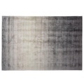 Beliani Teppich hellgrau/dunkelgrau 160 x 230 cm Kurzflor ERCIS