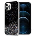 Hülle für Apple iPhone 12 PRO MAX TPU Silikon mit funkelnden Glitter