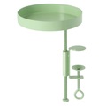 Esschert Design Ablage mit Klemme Stahl, Grün