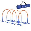PawHut, PawHut - Pet Agility Set, One Size, Blau