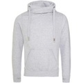Hauben Querhals Hoodie Herren Grau XS
