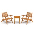 vidaXL, vidaXL 3-tlg. Bistro-Set Massivholz Akazie