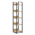 Regal aus Kiefer massiv und Metall, Hiba