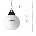 Northix, Northix - Ø45 cm Wasserboxsack 50 kg Boxing Punching Bag mit Verstellbarer Metallkette Weiß, 65.5CM